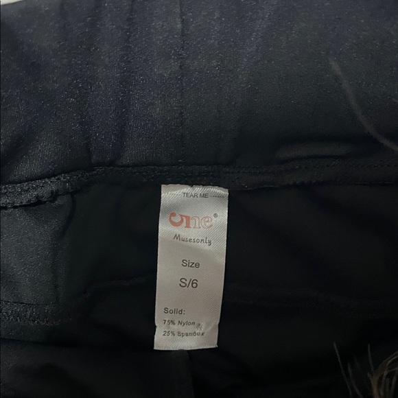 Women's Black Shorts - Picture 5 of 7